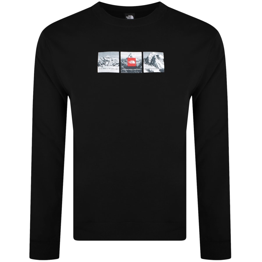 North face black sweatshirt new arrivals